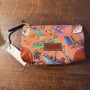 NWT Dooney & Bourke Travel Cosmetic Bag